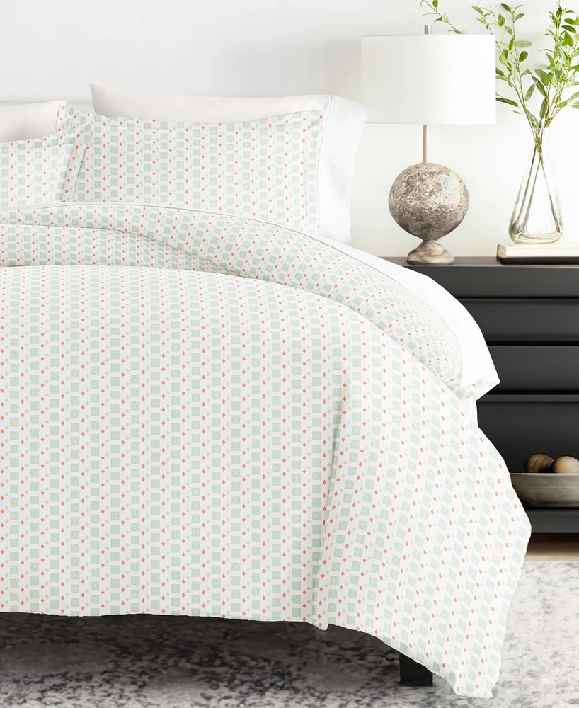 ienjoy Home Lucid Dreams Patterned Duvet Cover Set