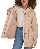 Levi's Women's Lightweight Washed Cotton Military Jacket