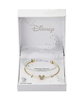 Disney Cubic Zirconia Mickey Mouse Cuff Bracelet