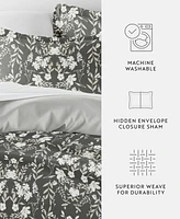 ienjoy Home Utra Soft Reversible 3-Pc. Duvet Cover Set, Full/Queen