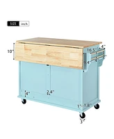 Mobile Kitchen Cart with Storage for Home Organization and Convenience