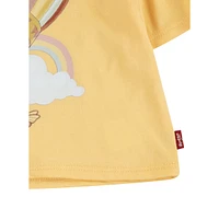 Levi's Baby Girls 2-Pc. Liv Flutter-Sleeve T-Shirt & Shorts Set