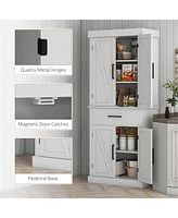 Kitchen Storage Cabinet and Sideboard with Spacious Storage for Home Organization