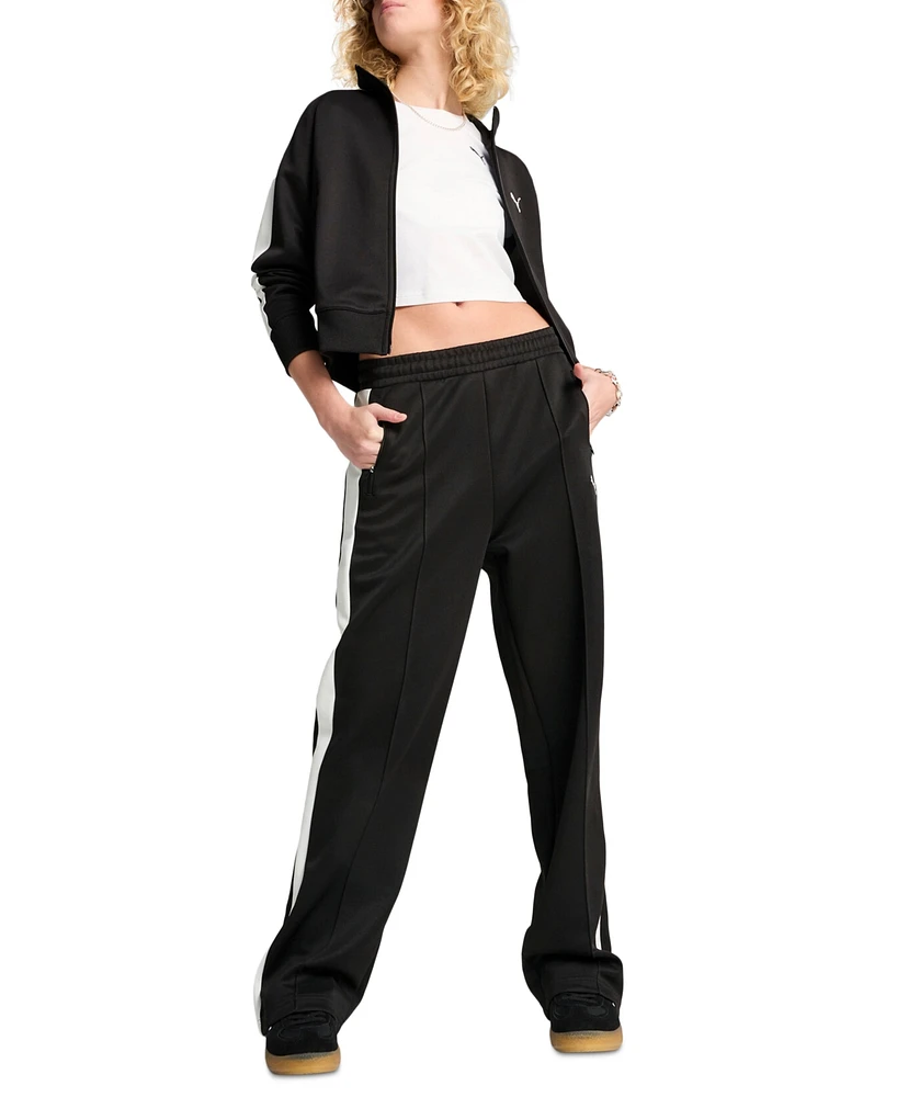 Puma Women's T7 Always on Straight-Fit Track Pants