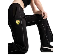 Puma Women's Ferrari Racing Contrast-Piping Track Pants