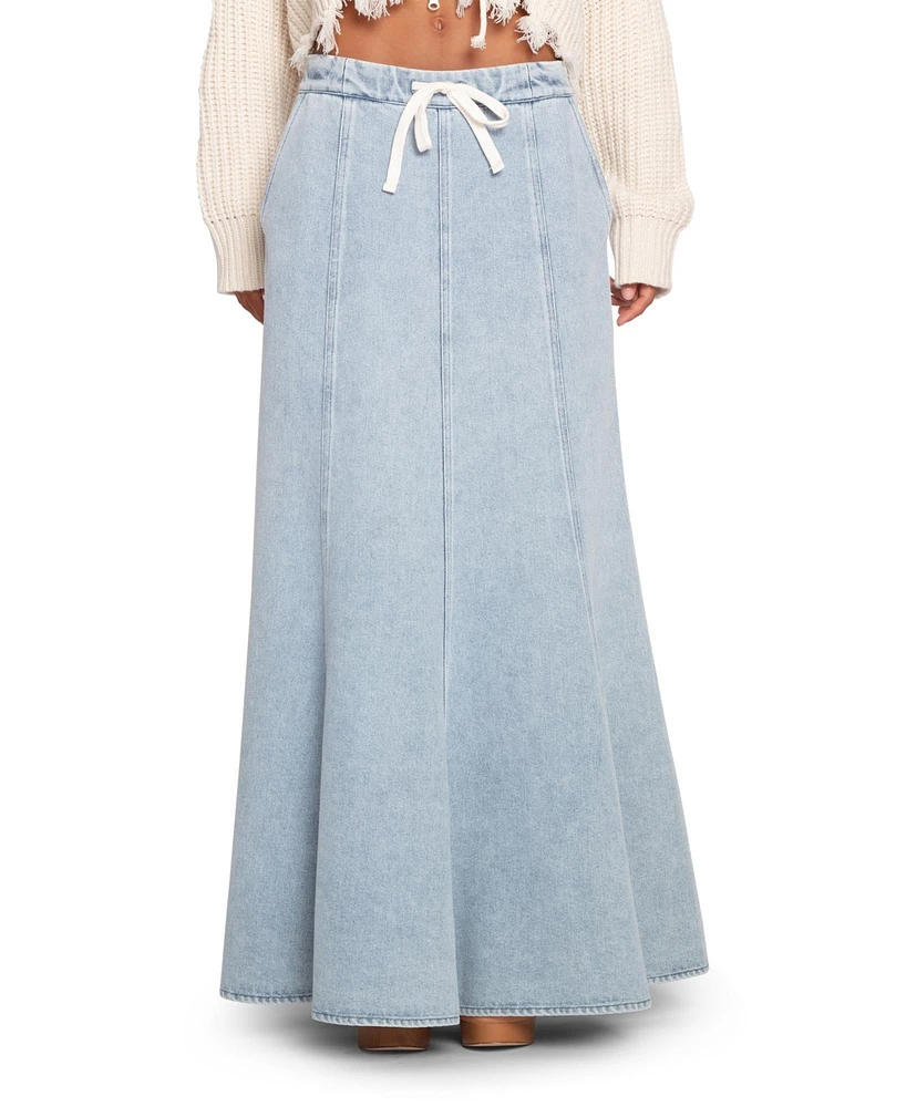 Belle & Bloom Women's Bold Love Maxi Skirt