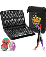 30ct Acrylic Paint Round/Fine Dual Tip Pens Y30-80601-08