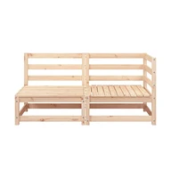 Patio Sofa -Seater Solid Wood Pine