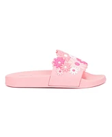 Olivia Miller Big Girls Cool Gurl Slide Slippers