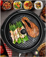 Elite Cuisine 14-Inch Electric Indoor Grill