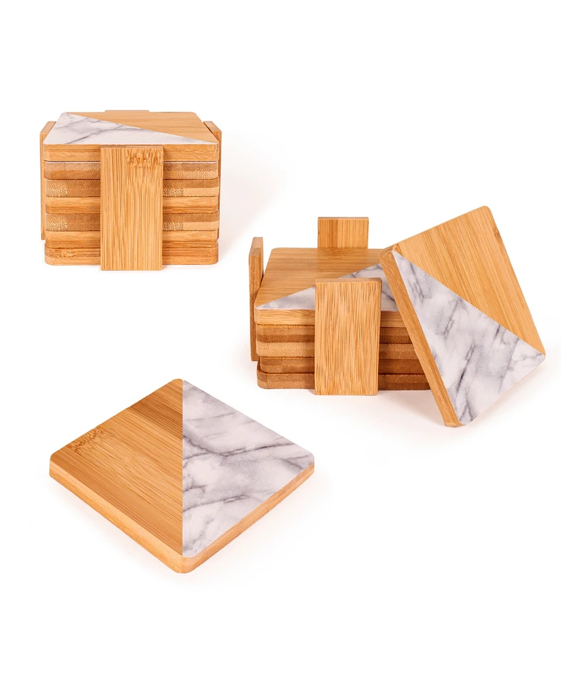 BergHOFF Bamboo 14-Pc. Coasters Set