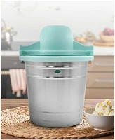 Elite Cuisine 4 Quart Old Fashioned Electric Ice Cream Maker