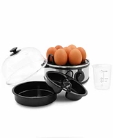 Elite Cuisine Stainless Steel Automatic Egg Cooker