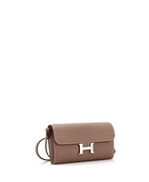 Pre-Owned HERMES Constance To Go Wallet Epsom