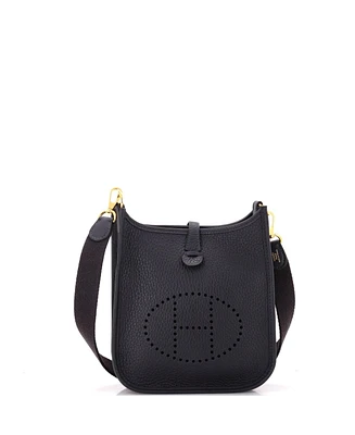 Pre-Owned HERMES Tpm Evelyne Bag Gen Iii Clemence