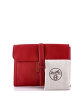 Pre-Owned HERMES Gm Jige Clutch Epsom