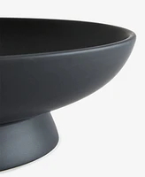 The Cellar Matte Black Low Bowl, Exclusively at Macy's