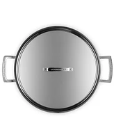 Le Creuset Classic Stainless Steel Deep Round Stockpot, 10 Qt.