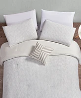 Rachel Roy Chenille Waffle -Pc. Comforter Set