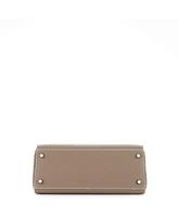 Pre-Owned Hermes Kelly Handbag Togo with Palladium Hardware