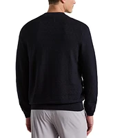 Perry Ellis Men's Geometric Jacquard Bomber Jacket