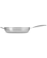 Le Creuset Classic Stainless Steel Round Frying Pan, 12"