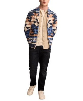 Lucky Brand Mens Cardigan Sweater Jeans