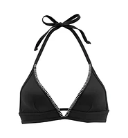 Lascana Women's Plunge Triangle Bikini Swimsuit Top