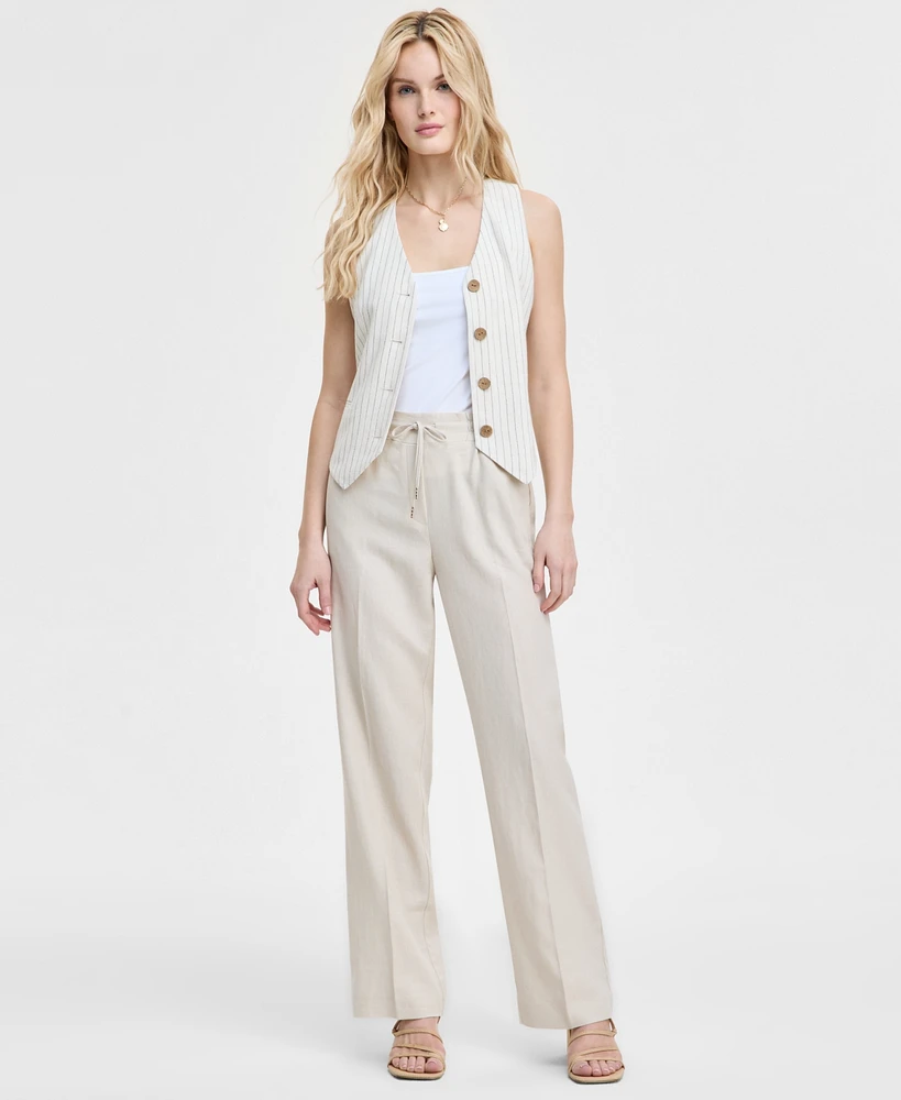Jones New York Women's Pull-On Wide-Leg Pants