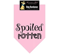 Parisian Pet Spoiled Rotten Dog Bandana