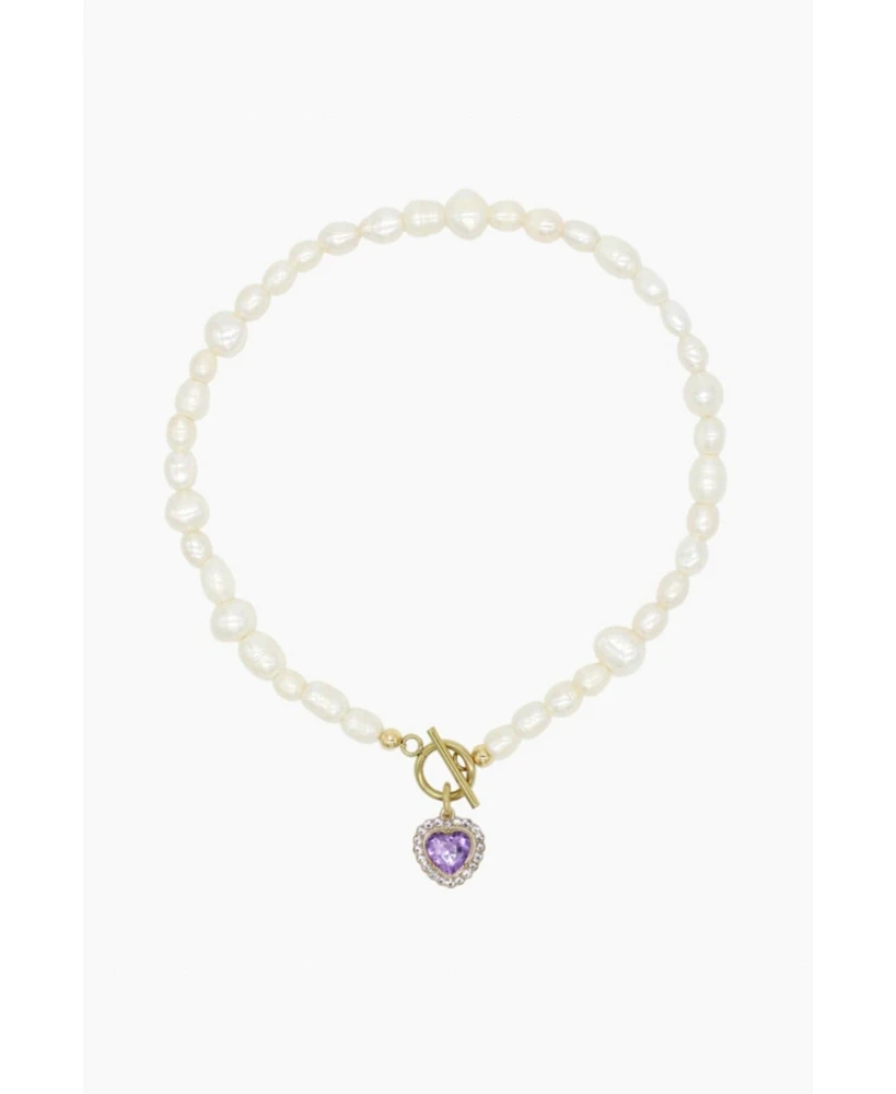 Milena Lavender Necklace