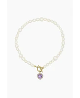 Milena Lavender Necklace