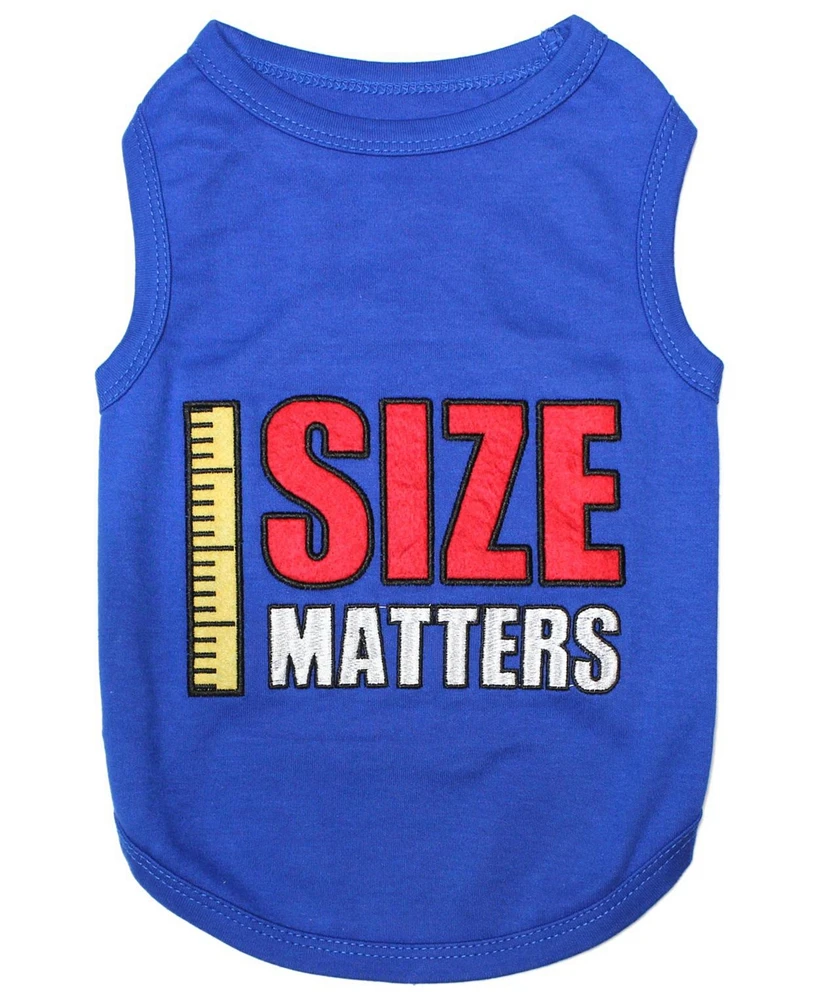 Parisian Pet Size Matters Dog T-Shirt