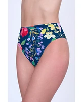 Garden Dream High Waist Swim Bottom