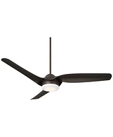 54" Casa Vieja Sierra Emperial Bronze Damp Led Ceiling Fan with Remote - Casa Vieja