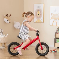 Toddler Balance Bike with Height Adjustable Handlebar and Seat Safe Fun for Early Riders