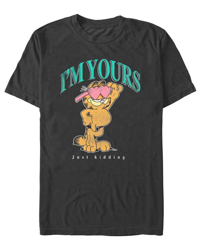 Fifth Sun Men's Garfield I'm Yours Short Sleeve T-Shirt