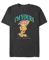 Fifth Sun Men's Garfield I'm Yours Short Sleeve T-Shirt