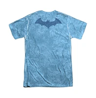 Batman Mens Within (Front/Back Print) Short Sleeve Adult 100% Poly Crew Tee / T-Shirt