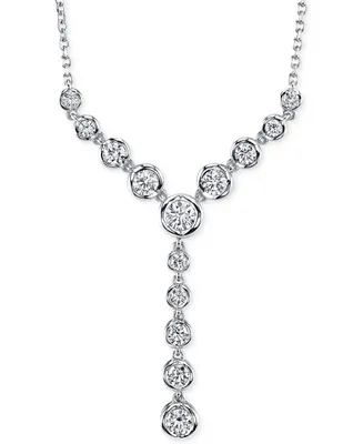 Sirena Diamond Lariat Necklace (1 ct. t.w) 14k Gold or White