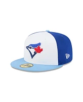 New Era Men's White Toronto Blue Jays 2025 Spring Training 59FIFTY Fitted Hat