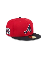 New Era Men's Red Atlanta Braves 2025 Spring Training 59FIFTY Fitted Hat