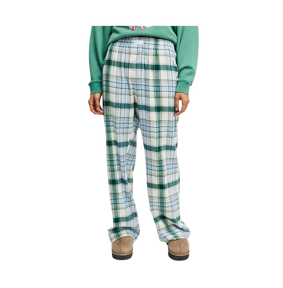 Cotton On Women's Flannel Boyfriend Boxer Pant