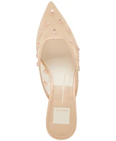 Dolce Vita Women's Clara Mesh Wide-Width Pointed-Toe Mule Pumps