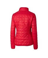 Cutter & Buck Women's Red Kansas City Chiefs Rainier PrimaLoft Eco Insulated Full-Zip Puffer Jacket