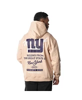 The Wild Collective Men's and Women's Cream New York Giants Fleece Pullover Hoodie