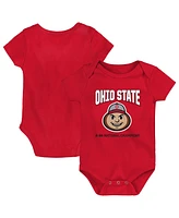 Outerstuff Baby Boys and Girls Red Ohio State Buckeyes College Football Playoff 2024 National Champions Bodysuit