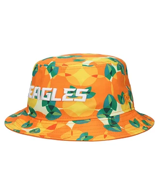 New Era Men's Orange Philadelphia Eagles Citrus Bucket Hat