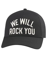 American Needle Men's Black Queen Valin Snapback Hat