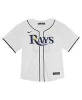 Nike Big Boys and Girls White Tampa Bay Rays Home Game Jersey